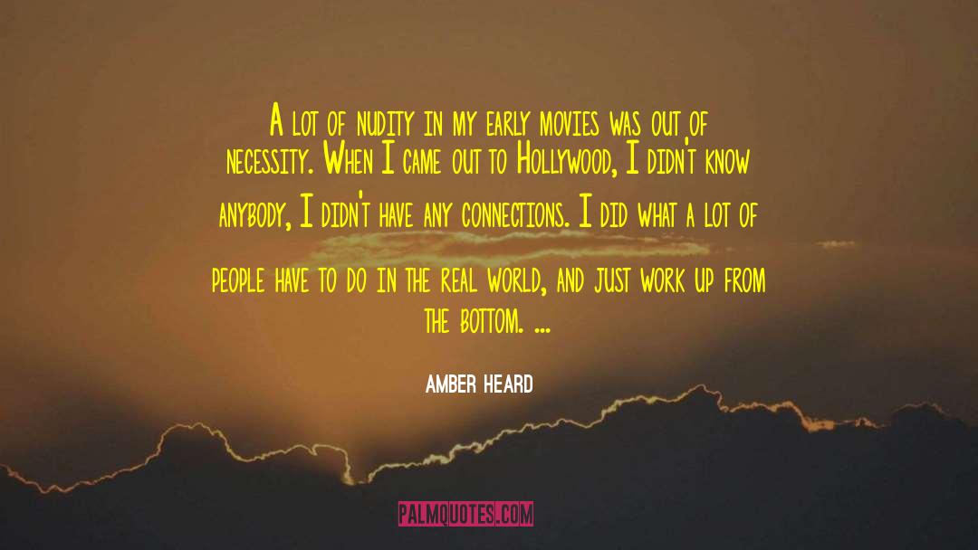 Amber Heard Quotes: A lot of nudity in