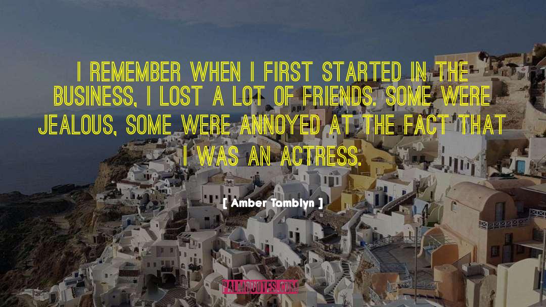 Amber Tamblyn Quotes: I remember when I first