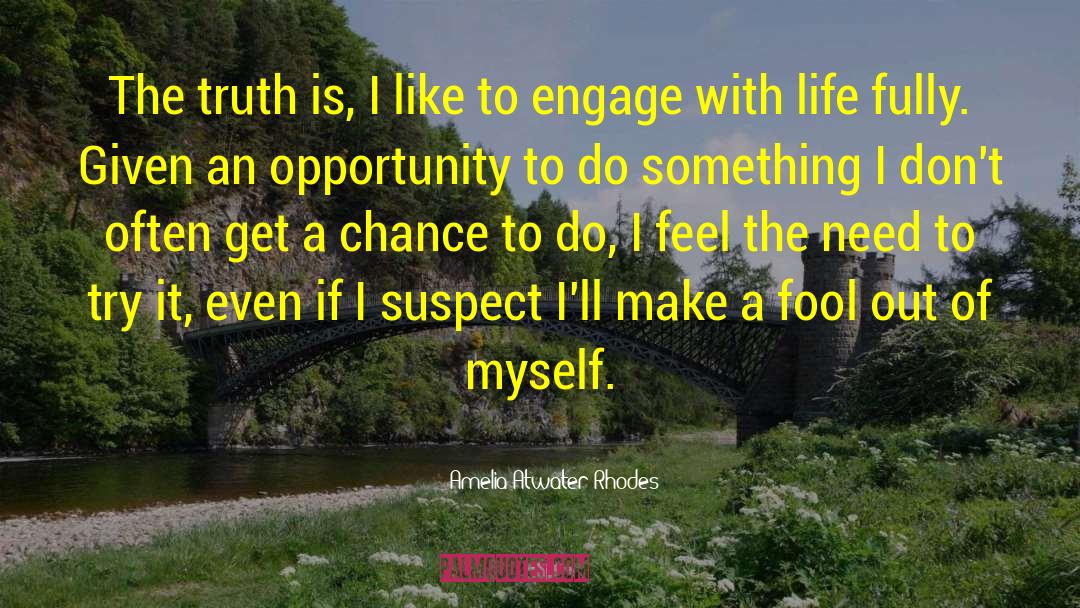 Amelia Atwater-Rhodes Quotes: The truth is, I like