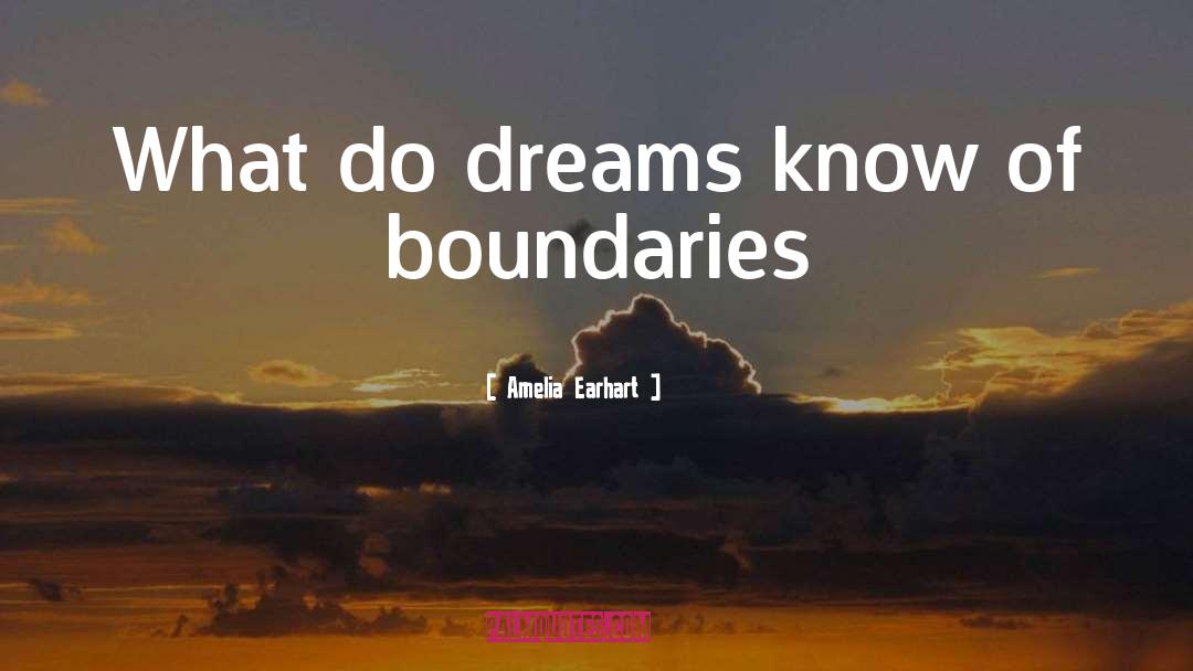 Amelia Earhart Quotes: What do dreams know of