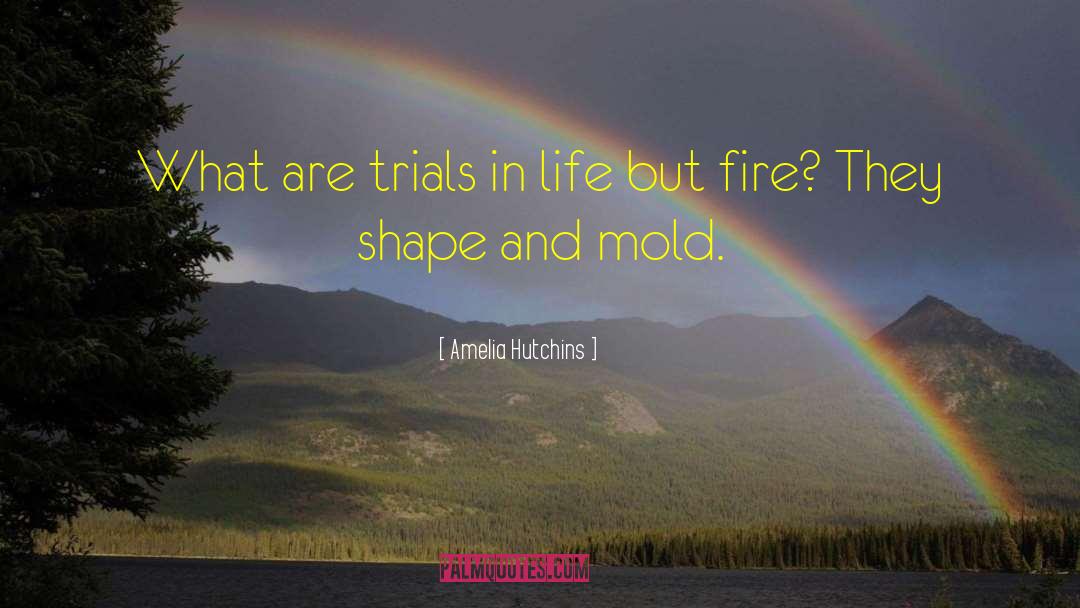 Amelia Hutchins Quotes: What are trials in life
