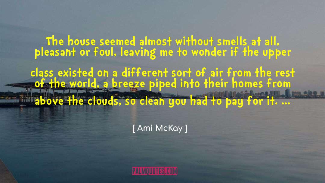 Ami McKay Quotes: The house seemed almost without