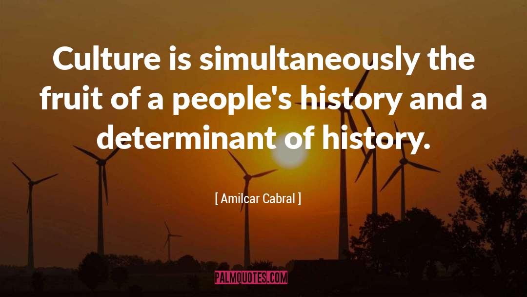 Amilcar Cabral Quotes: Culture is simultaneously the fruit