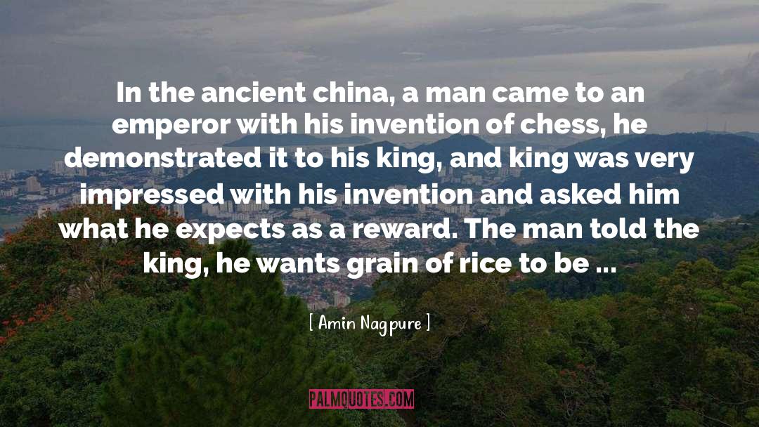 Amin Nagpure Quotes: In the ancient china, a