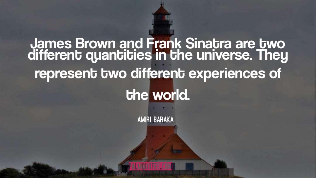 Amiri Baraka Quotes: James Brown and Frank Sinatra