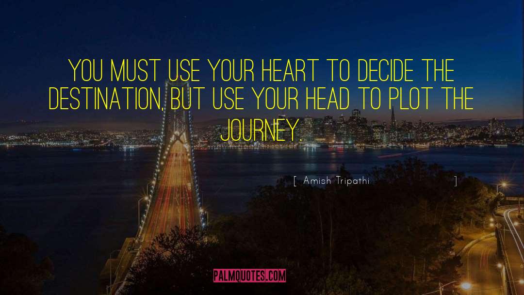 Amish Tripathi Quotes: You must use your heart