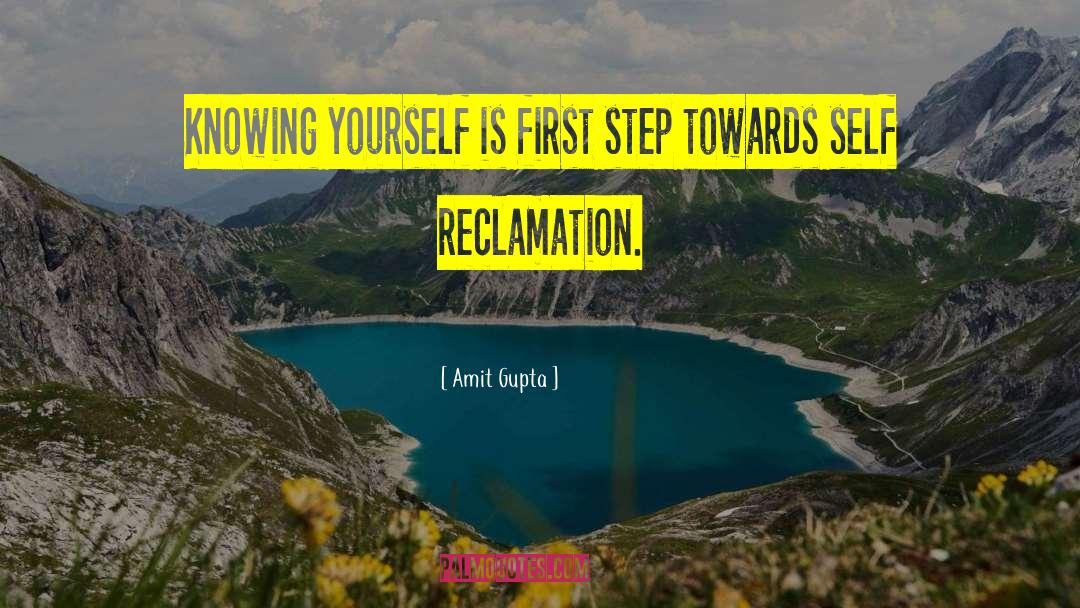 Amit Gupta Quotes: Knowing yourself is first step