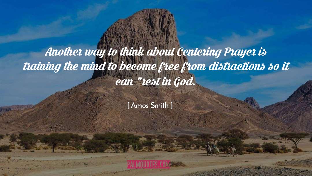 Amos Smith Quotes: Another way to think about