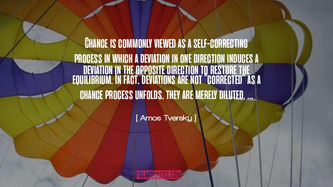 Amos Tversky Quotes: Chance is commonly viewed as