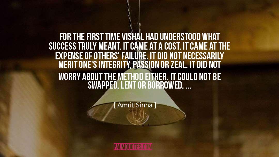 Amrit Sinha Quotes: For the first time Vishal