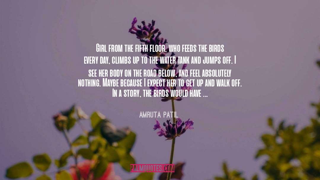 Amruta Patil Quotes: Girl from the fifth floor,