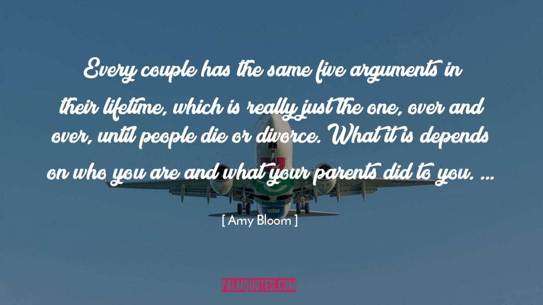 Amy Bloom Quotes: Every couple has the same