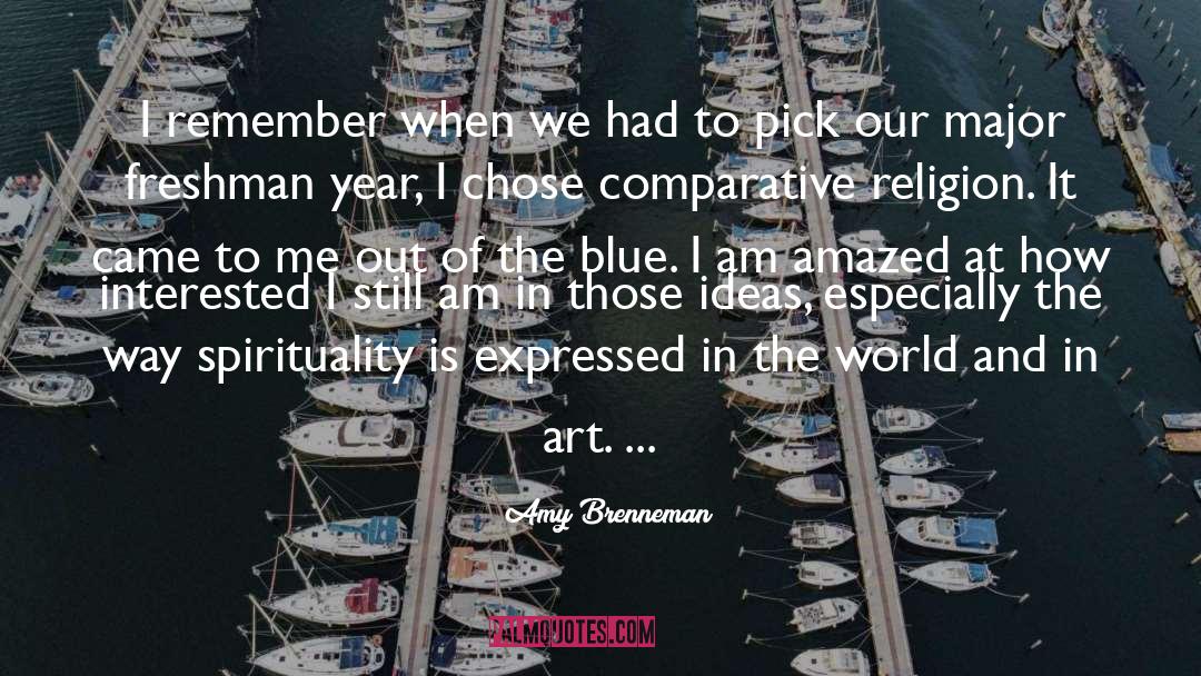 Amy Brenneman Quotes: I remember when we had