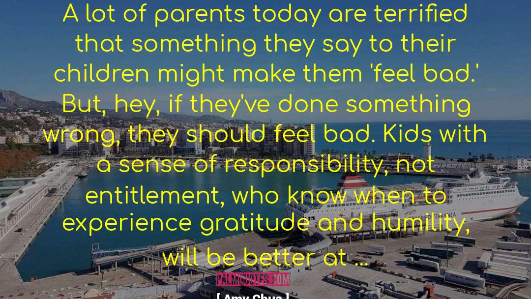 Amy Chua Quotes: A lot of parents today