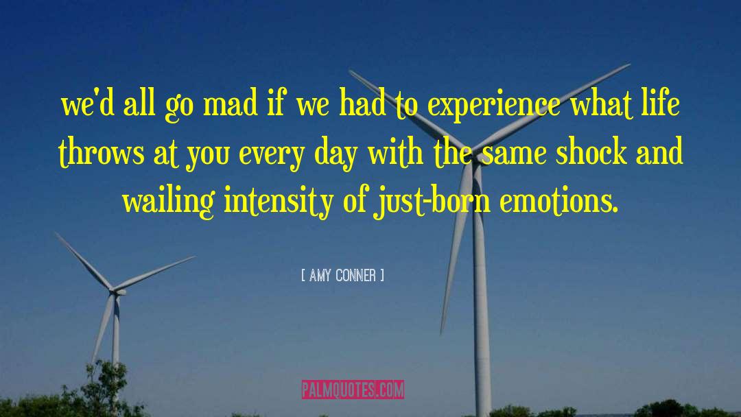 Amy Conner Quotes: we'd all go mad if