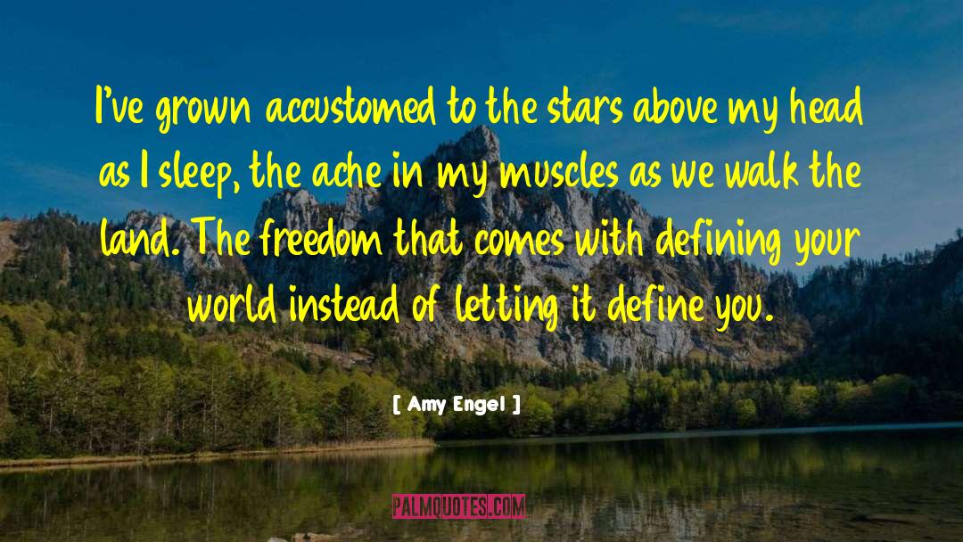 Amy Engel Quotes: I've grown accustomed to the