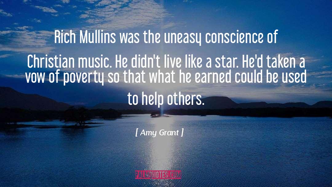 Amy Grant Quotes: Rich Mullins was the uneasy