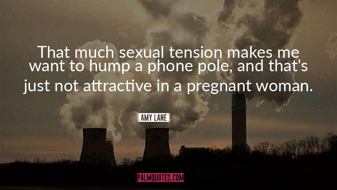 Amy Lane Quotes: That much sexual tension makes