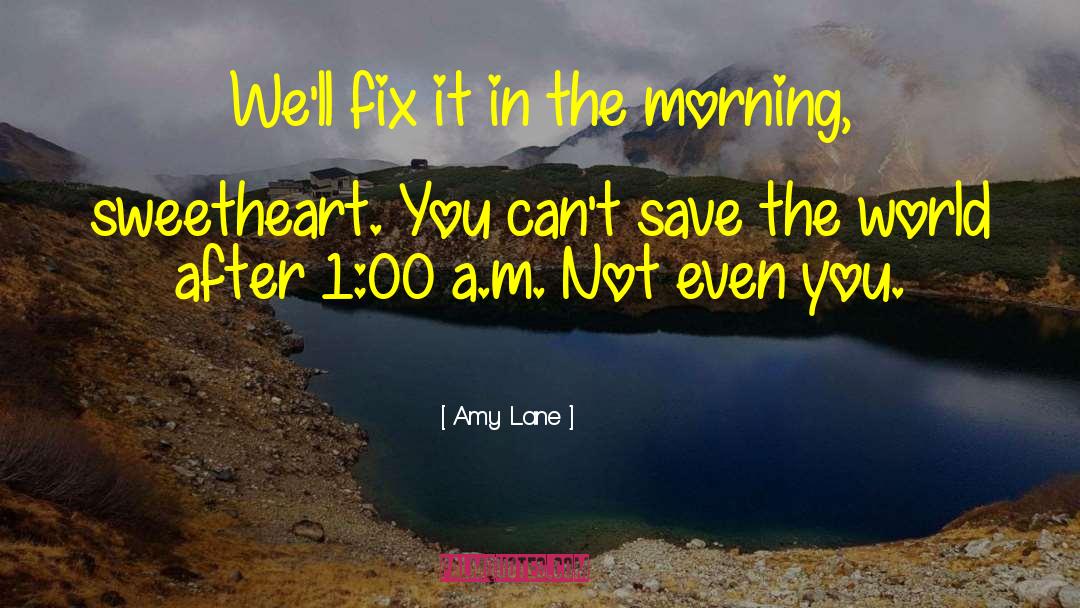 Amy Lane Quotes: We'll fix it in the