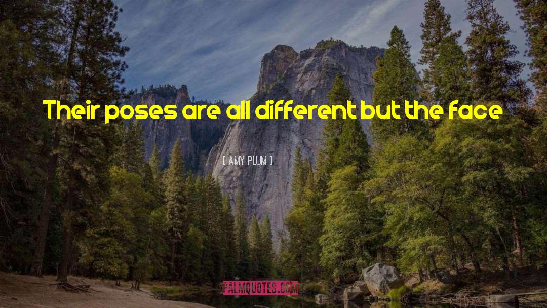 Amy Plum Quotes: Their poses are all different