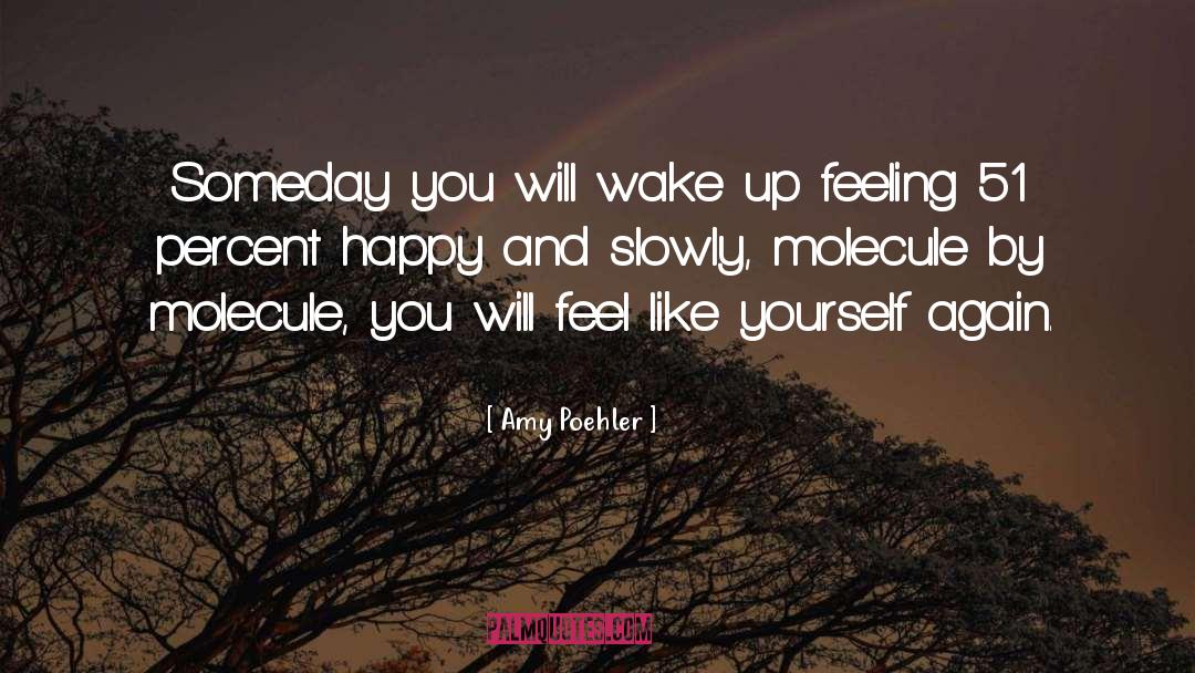 Amy Poehler Quotes: Someday you will wake up