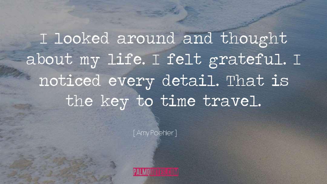 Amy Poehler Quotes: I looked around and thought