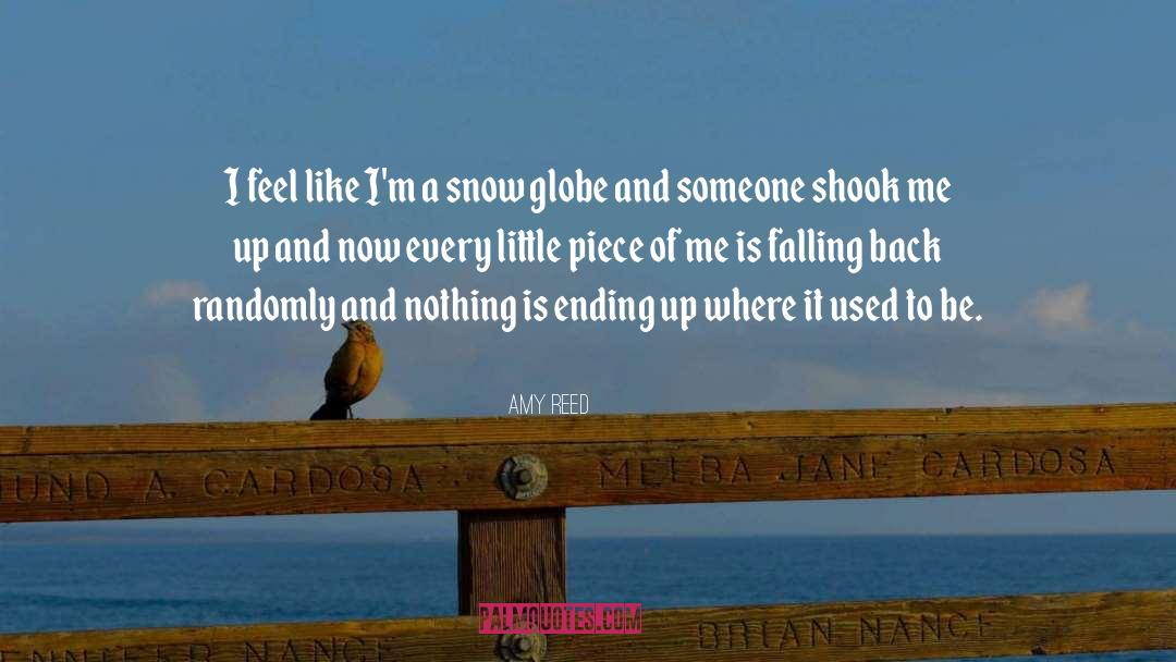 Amy Reed Quotes: I feel like I'm a