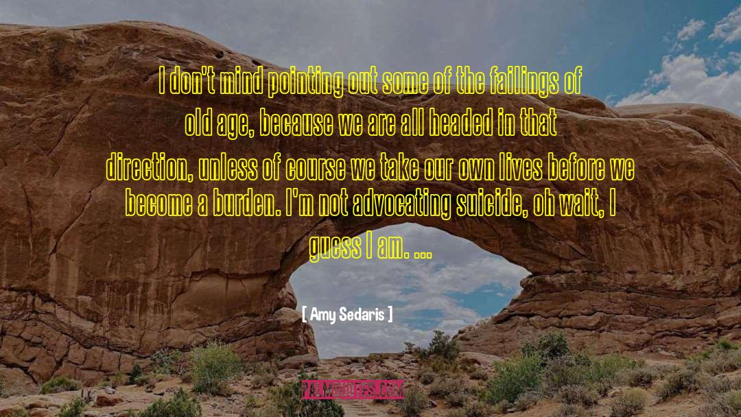 Amy Sedaris Quotes: I don't mind pointing out