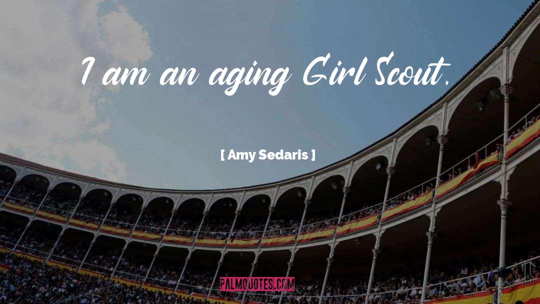 Amy Sedaris Quotes: I am an aging Girl