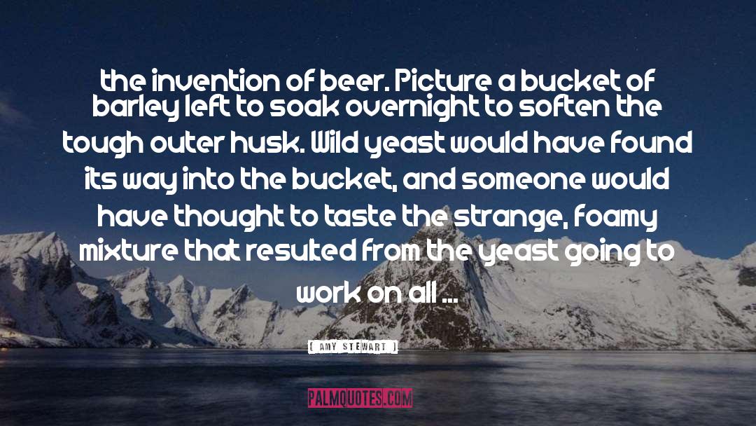 Amy Stewart Quotes: the invention of beer. Picture