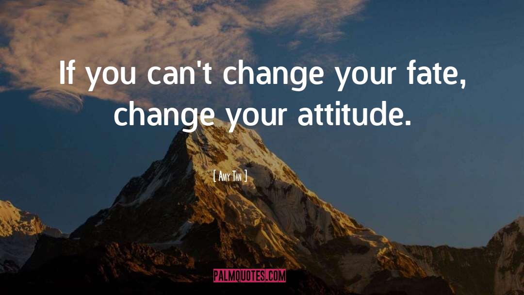 Amy Tan Quotes: If you can't change your