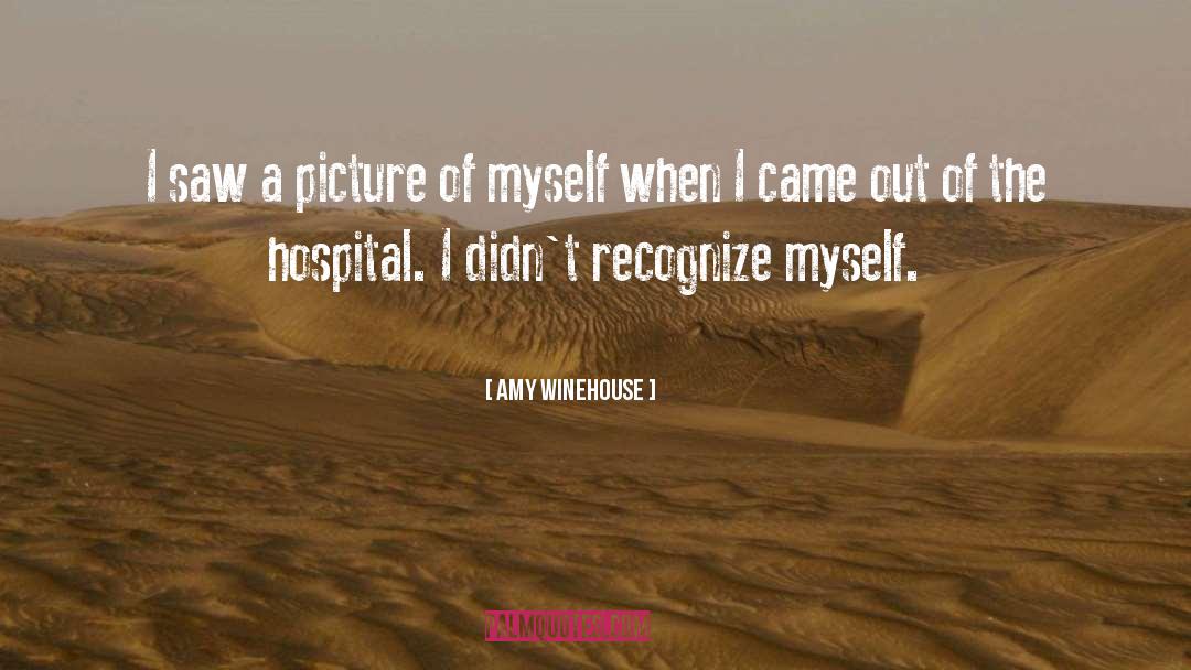 Amy Winehouse Quotes: I saw a picture of