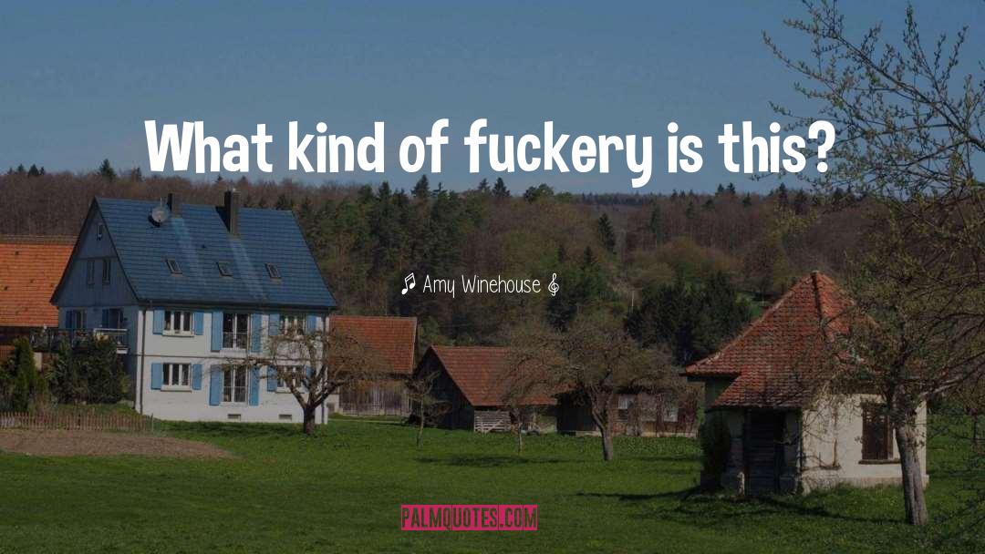 Amy Winehouse Quotes: What kind of fuckery is