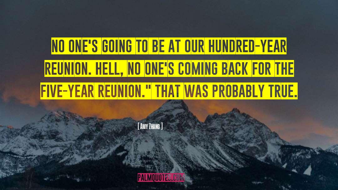Amy Zhang Quotes: No one's going to be