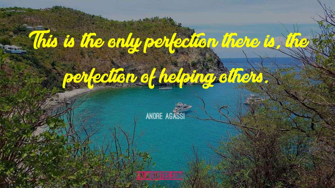 Andre Agassi Quotes: This is the only perfection