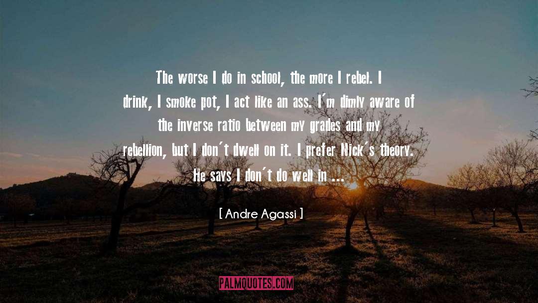 Andre Agassi Quotes: The worse I do in