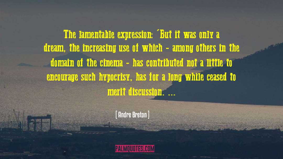 Andre Breton Quotes: The lamentable expression: 'But it