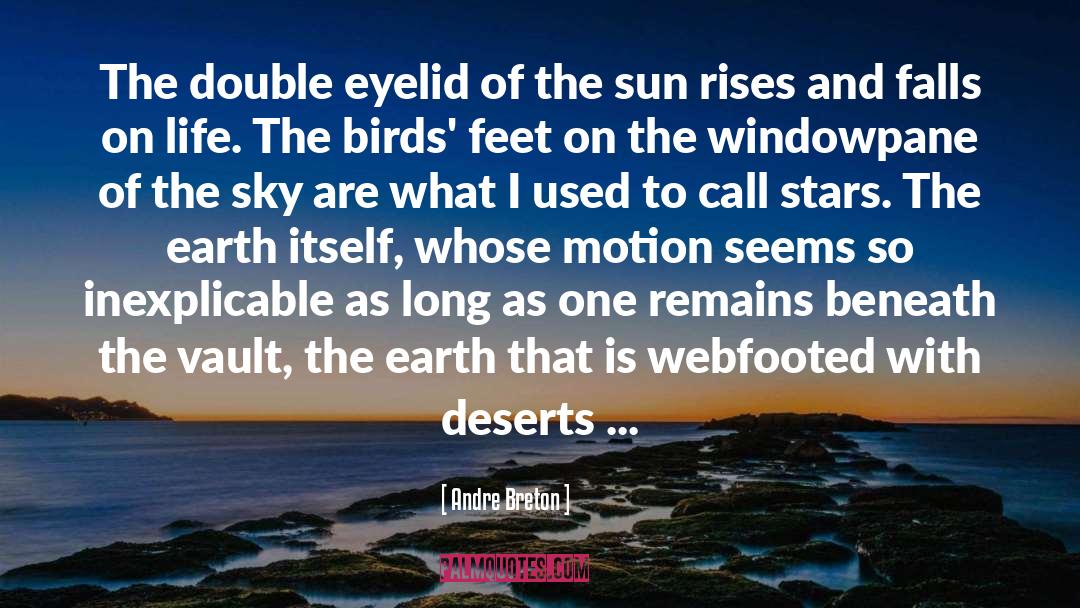 Andre Breton Quotes: The double eyelid of the