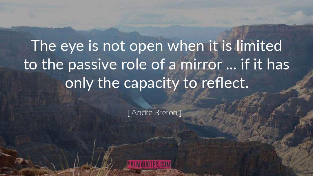 Andre Breton Quotes: The eye is not open