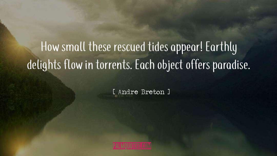 Andre Breton Quotes: How small these rescued tides