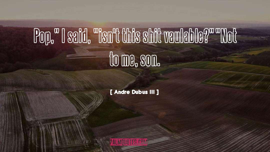 Andre Dubus III Quotes: Pop,