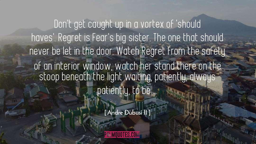 Andre Dubusi II Quotes: Don't get caught up in