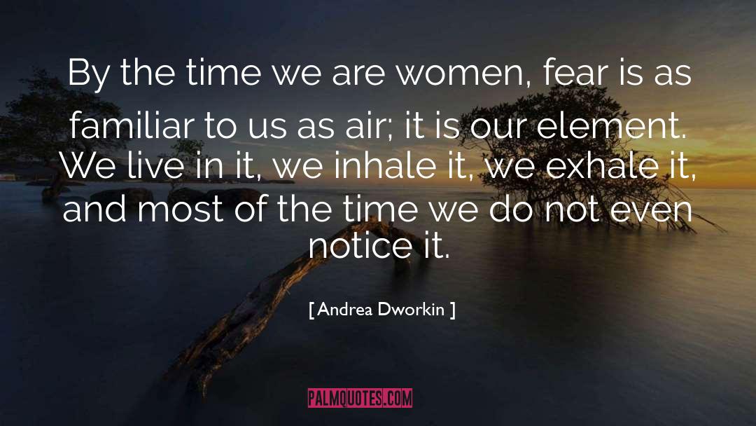 Andrea Dworkin Quotes: By the time we are