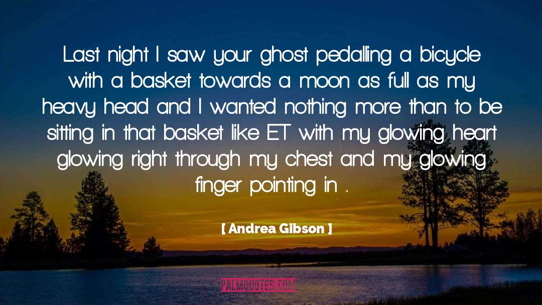 Andrea Gibson Quotes: Last night I saw your