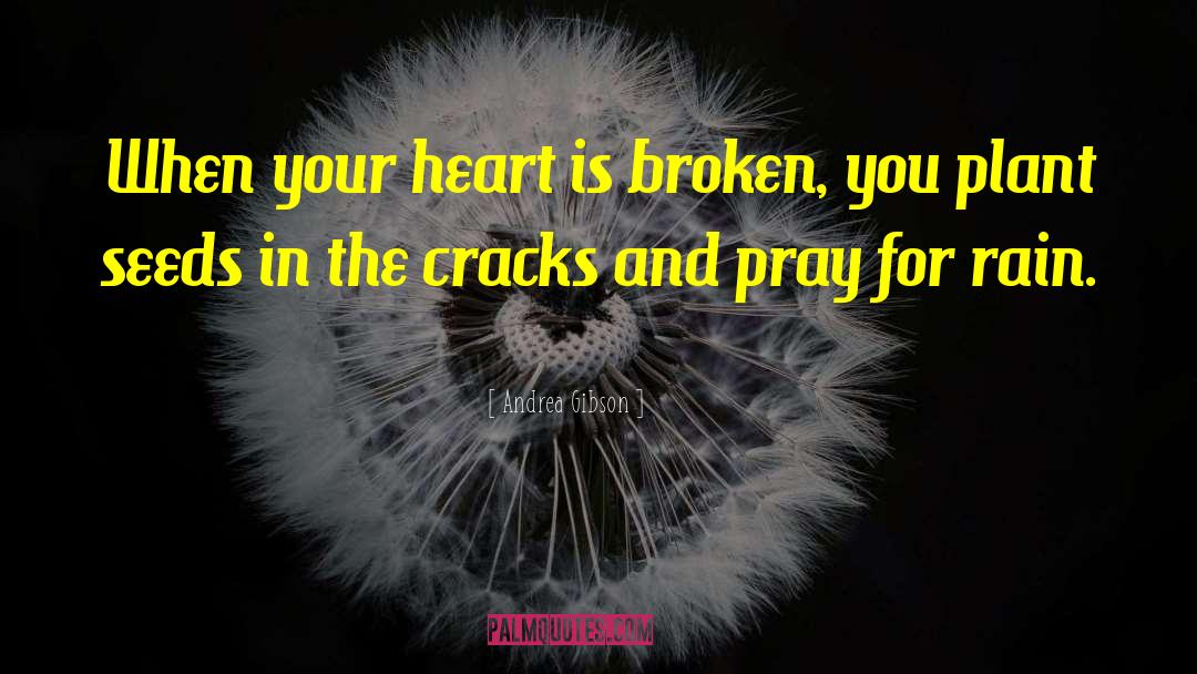 Andrea Gibson Quotes: When your heart is broken,