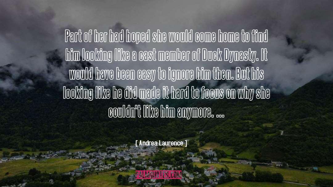 Andrea Laurence Quotes: Part of her had hoped