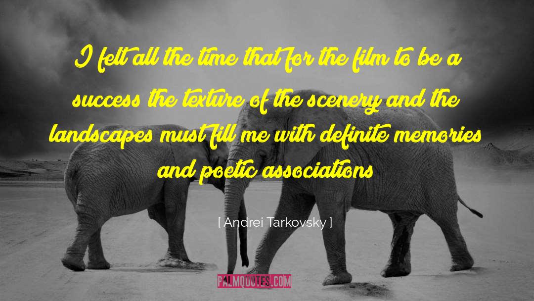 Andrei Tarkovsky Quotes: I felt all the time