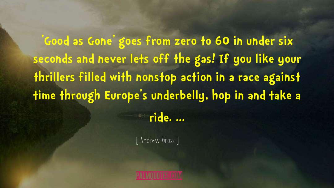 Andrew Gross Quotes: 'Good as Gone' goes from