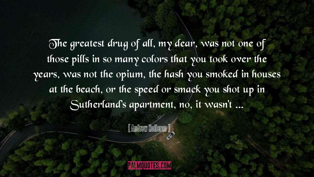 Andrew Holleran Quotes: The greatest drug of all,