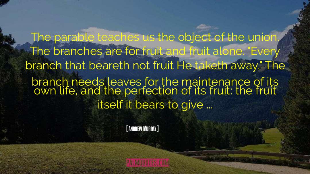Andrew Murray Quotes: The parable teaches us the